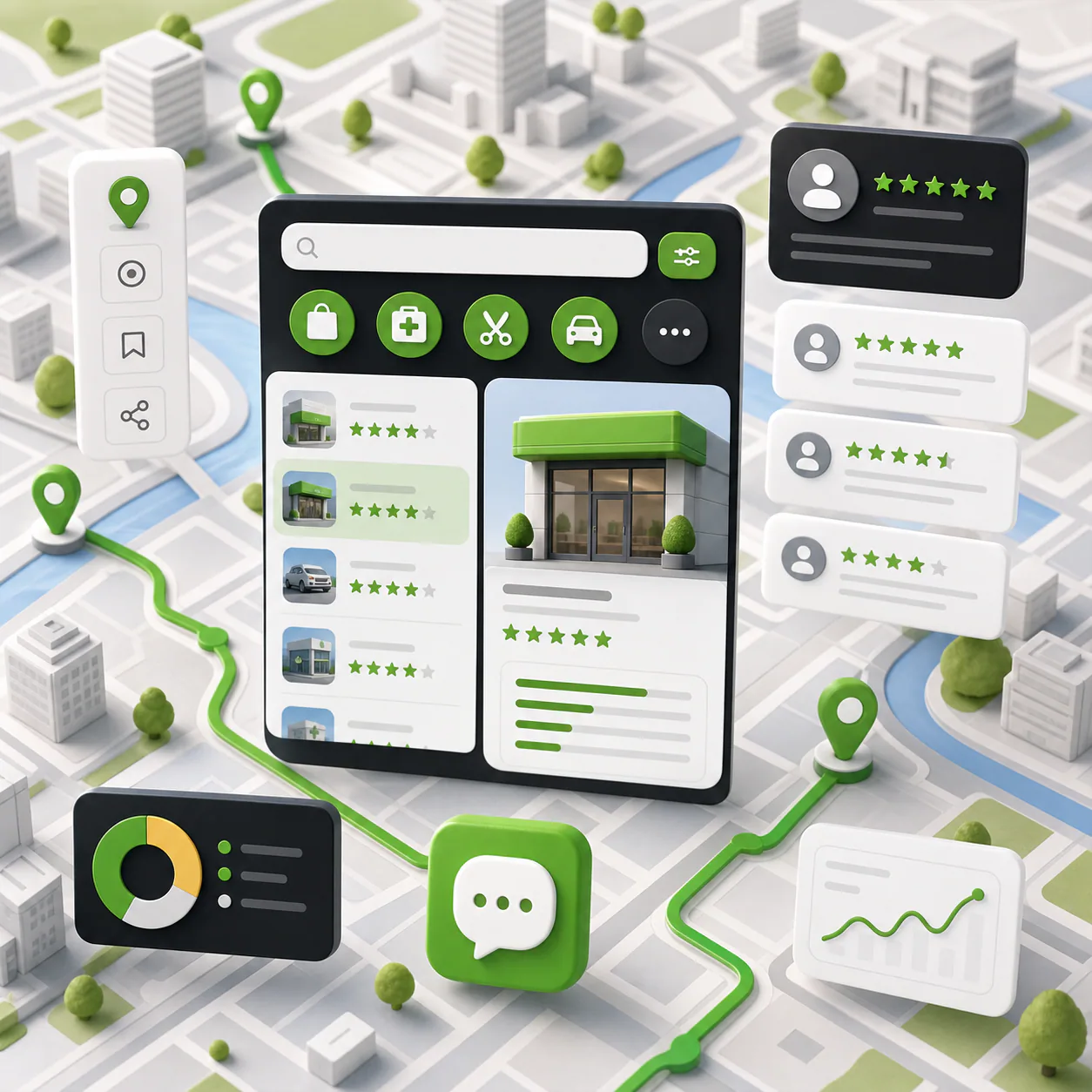 Platform review visual