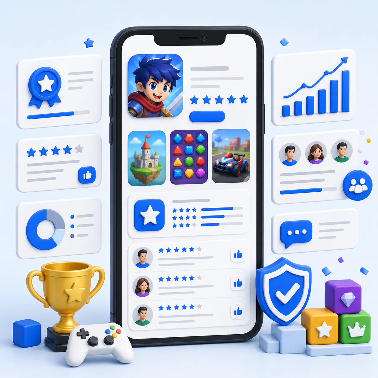 Пример заказа отзывов на App Store