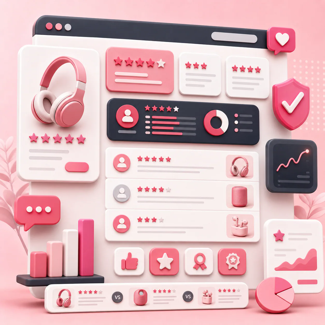 Platform review visual