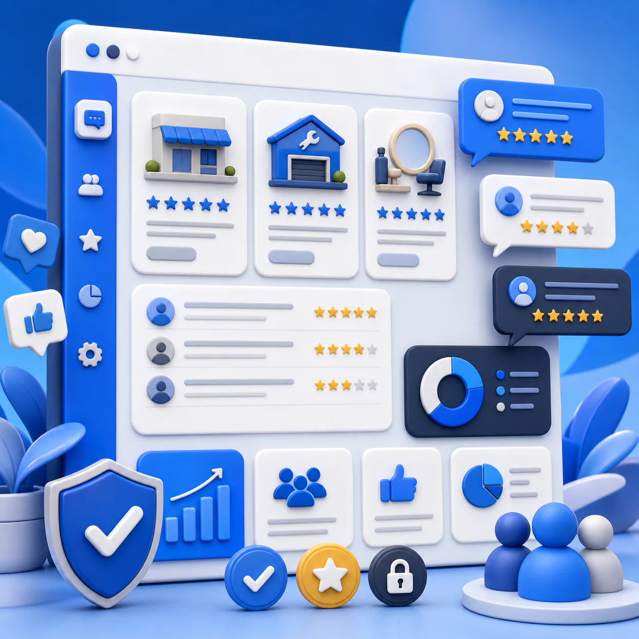 Platform review visual