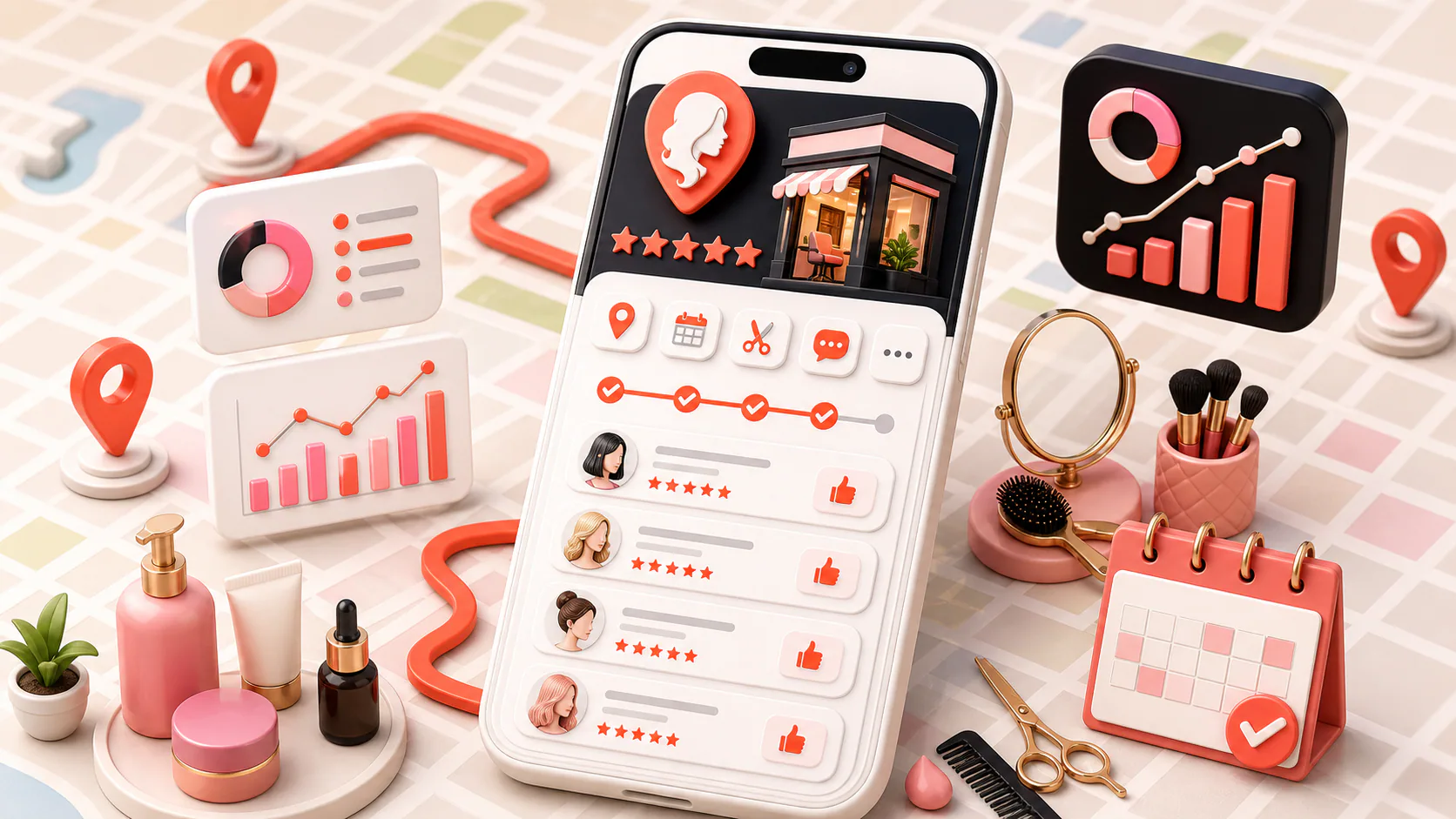 Yandex Maps case visual